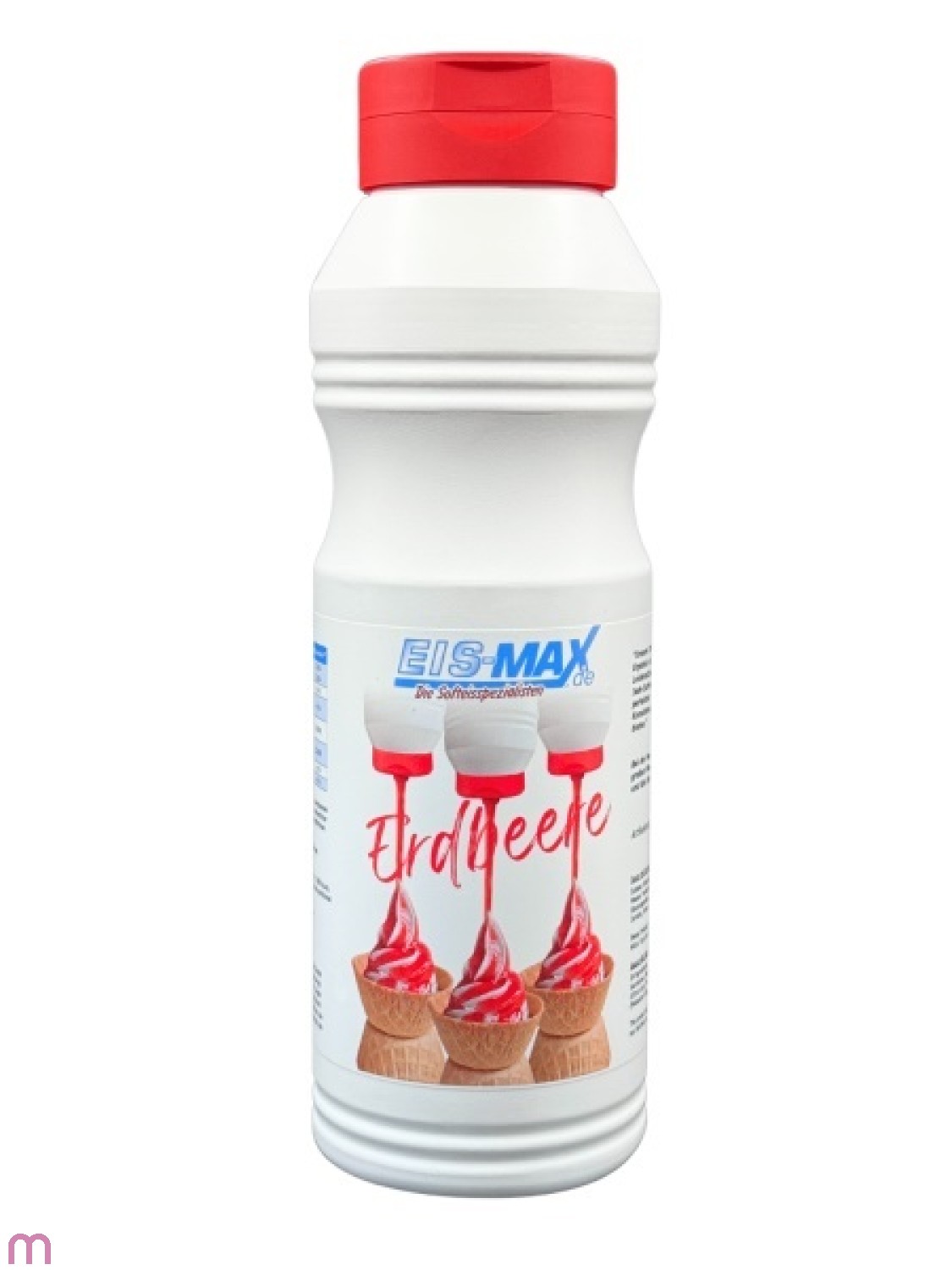 Eismax Erdbeer Topping 1 Kg Quetschflasche